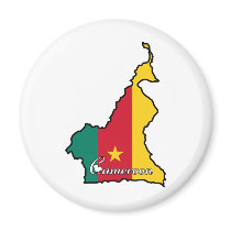 Cool Cameroon magnets by worldtees Cool Cameroon magnets