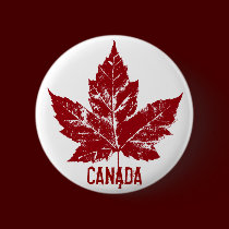 Cool Canada Button Retro Canada Souvenir  Buttons buttons