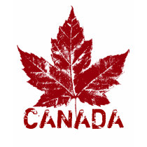 Cool Canada Hoodie Retro Maple Leaf Souvenir t-shirts by artist_kim_hunter Cool Canada Hoodie Retro Maple Leaf Souvenir t-shirts