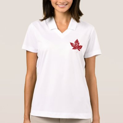 Cool Canada Polo Shirt Retro Canada Souvenir Shirt