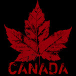 Cool Canada Polo Shirt Retro Maple Leaf Souvenir