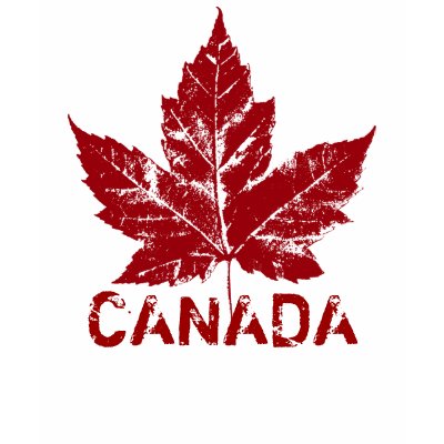 Cool Canada T-shirt Retro Maple Leaf Souvenir by artist_kim_hunter