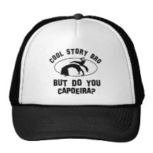 cool capeoira designs mesh hats