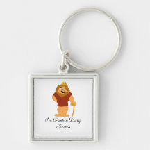Cool Cartoon Lion Key Chain