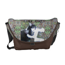 Cool Cat (Boy) Messenger Bags