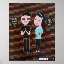 Cool Cat Comment Print
