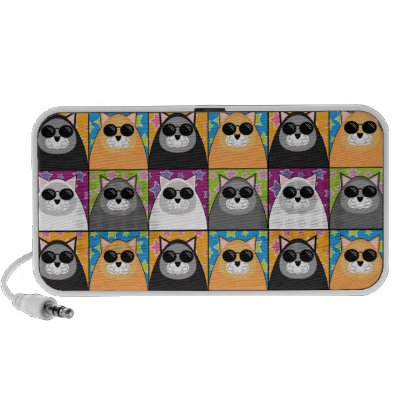 Cool Cat Doodle Speaker
