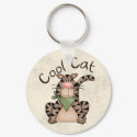 Cool Cat keychains by catanddog Cool Cat keychains