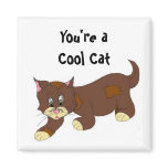 Cool Cat Refrigerator Magnets