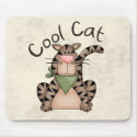 Cool Cat mousepads by catanddog Cool Cat mousepads
