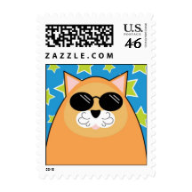 Cool Cat Postage