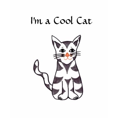 Cool Cat Tshirt by seashell2
