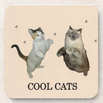 Cool Cats cork coasters