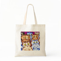 Cool Cats by Louis Wain bags