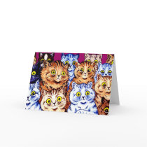 Cool Cats by Louis Wain cards