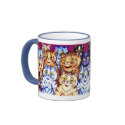 Cool Cats Mug by Louis Wain by VintagePets Cool Cats Mug by Louis Wain