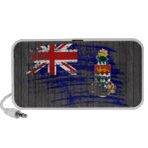 Cool Caymanian flag design Laptop Speaker