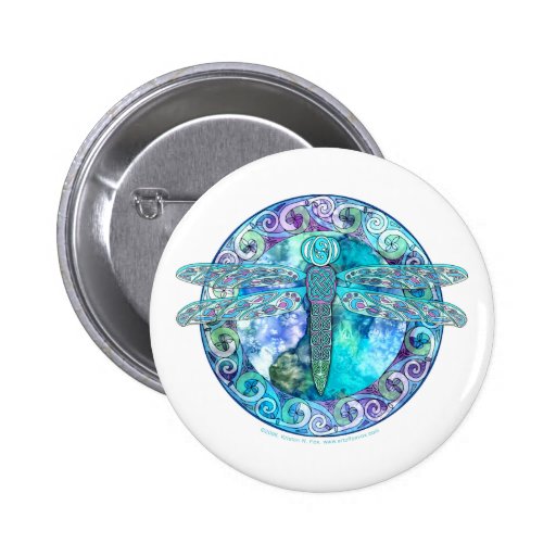 Cool Celtic Dragonfly Pins
