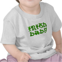 Cool Celtic Font Irish Baby Products t-shirts