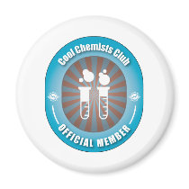 Cool Chemists Club magnets by busybees Cool Chemists Club magnets