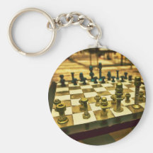 Cool Chess Board with Nuts and Bolts Key Chain