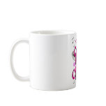 cool chick mug, with star, girl,