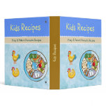 Cool Chickens and Food Wheel - binder
