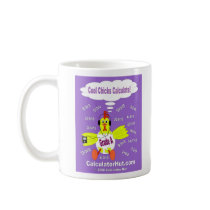 Cool Chicks Calculate Mug by calculatorhut Cool Chicks Calculate Mug