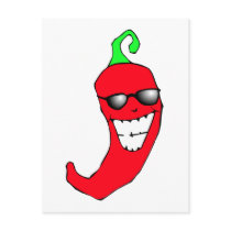 Cool Chili Pepper Post Cards