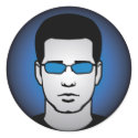 Cool Chris Head Sticker by geeksgear Cool Chris Head Sticker