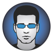 Cool Chris Head Sticker