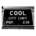 Cool City Limit - Road Sign - Poster posters