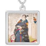 Cool classic oriental japanese samurai art pendants
