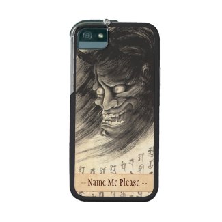 Cool classic vintage japanese demon ink tattoo iPhone 5/5S covers