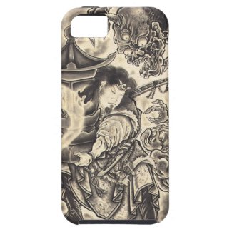 Cool classic vintage japanese demon ink tattoo iPhone 5 case