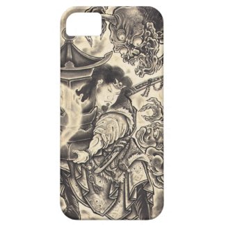 Cool classic vintage japanese demon ink tattoo iPhone 5 case