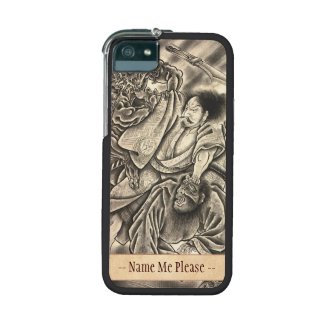 Cool classic vintage japanese demon ink tattoo iPhone 5 covers