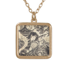 Cool classic vintage japanese demon ink tattoo jewelry