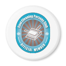 Cool Cleaning Persons Club magnets by busybees Cool Cleaning Persons Club magnets