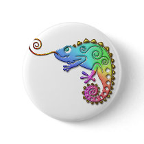 Cool Colorful Chameleon Pins