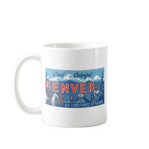 Cool Colorful Denver Air Conditioned By Nature, Vi Mugs