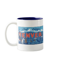 Cool Colorful Denver Coffee Mug
