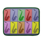 Cool Colorful Saxophone Collage Air 13" Sleeve Sleeves For MacBook Air