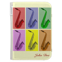 Cool Colorful Saxophone Collage Kindle eReader Kindle Covers at  Zazzle