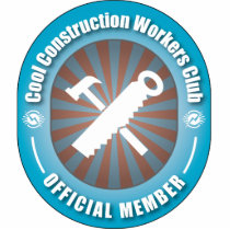 Cool Construction Workers Club photo sculptures by busybees Cool Construction Workers Club photo sculptures