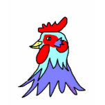 Cool Cool Copper Rooster by Wendy C. Allen T Shirts