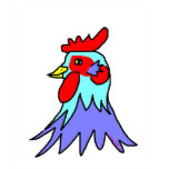Cool Cool Copper Rooster by Wendy C. Allen Tee Shirt