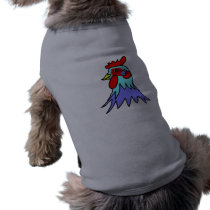 Cool Cool Rooster by Wendy C. Allen pet clothing