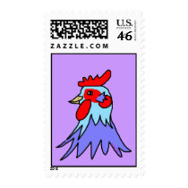Cool Cool Rooster by Wendy C. Allen postage
