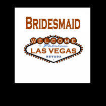 Cool Copper Las Vegas Bridesmaid Baby Doll T t-shirts